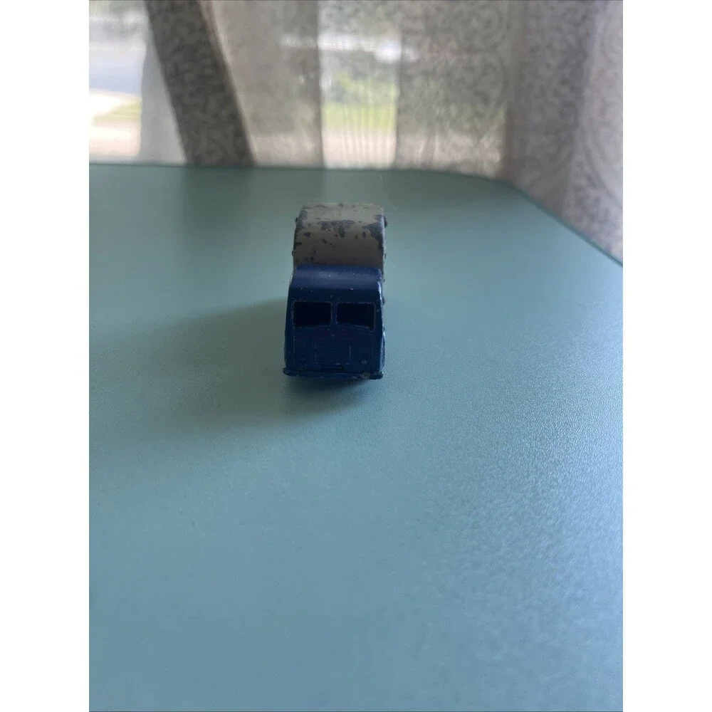 Vintage Lesney Matchbox No.15 Tippax Refuse Collector Blue Die Cast 1:64